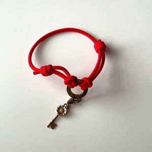 Thomas Sabo charm bracelet and flower key charm